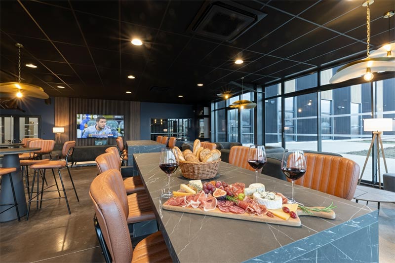 Carte des vins de Bourgogne au club house